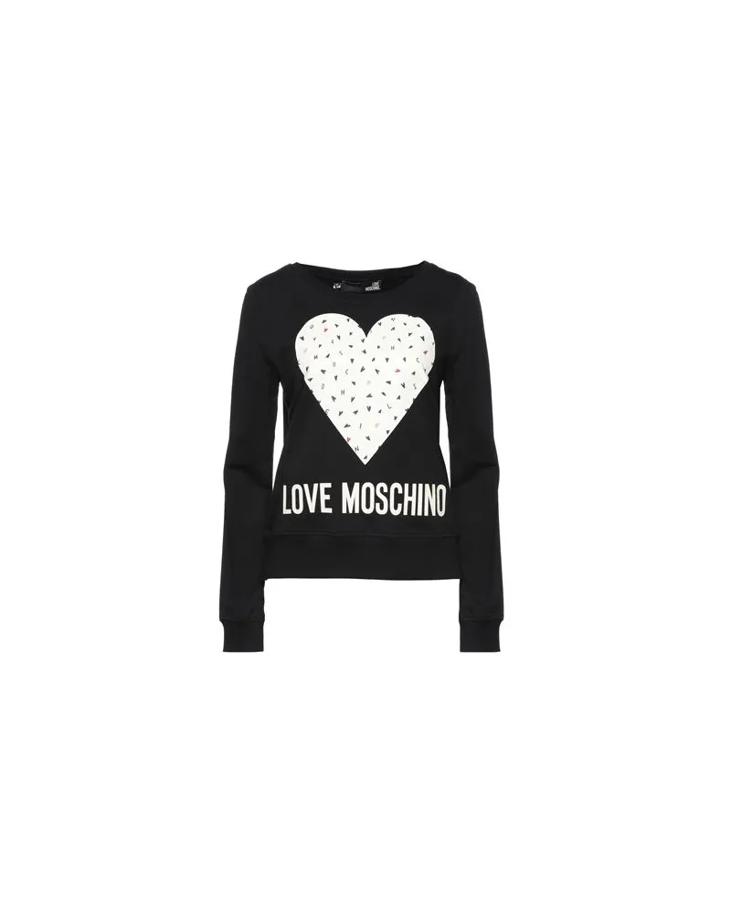 Moschino TOPS - Sweatshirtsauf YOOX.COM Schwarz