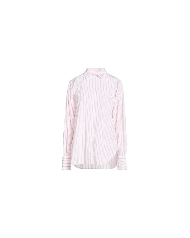 Frame Denim THE OVERSIZED SHIRT - TOPS - Hemdenauf YOOX.COM Rosa