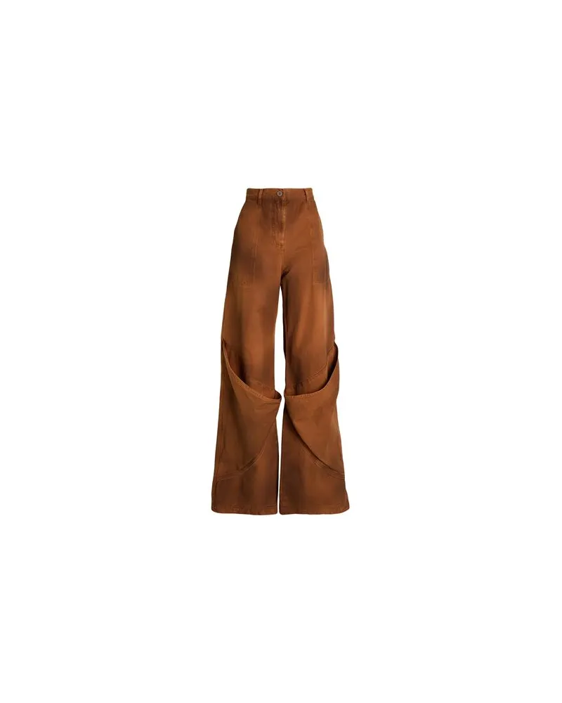 ATTICO HOSEN & RÖCKE - Hosenauf YOOX.COM Braun