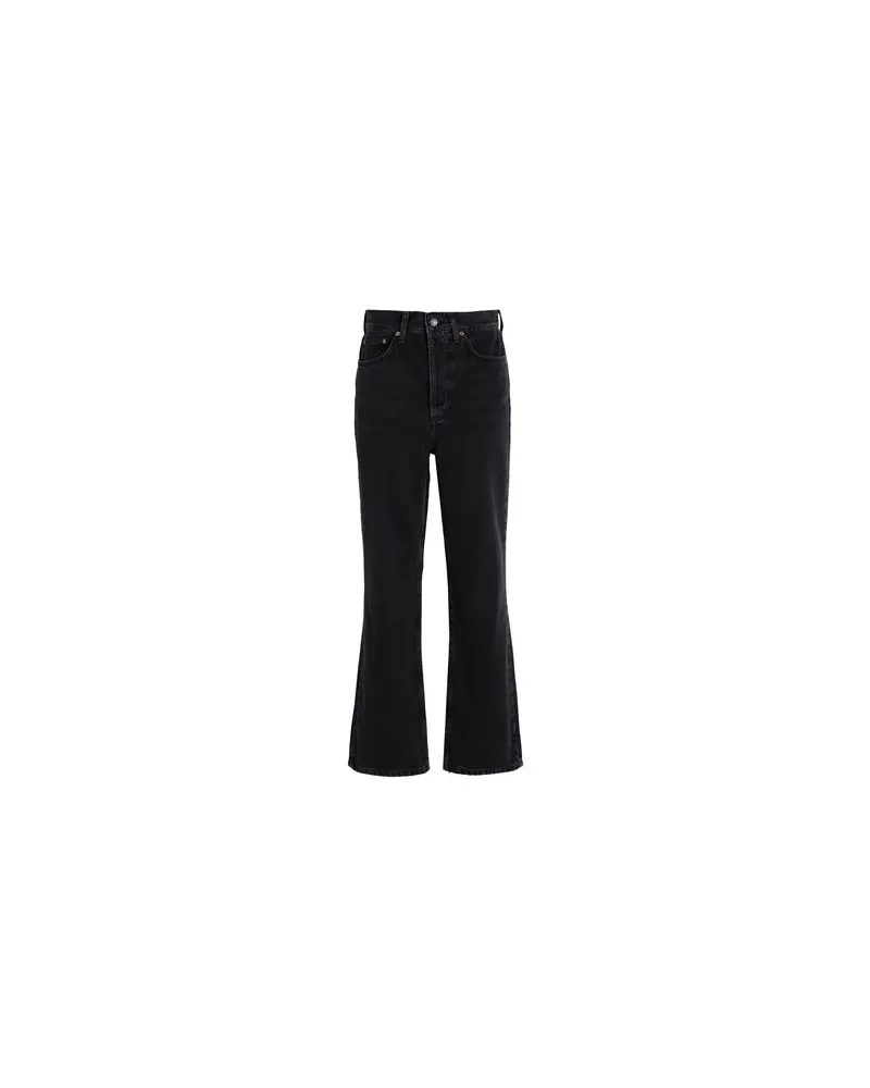 Topshop HOSEN & RÖCKE - Jeanshosenauf YOOX.COM Schwarz