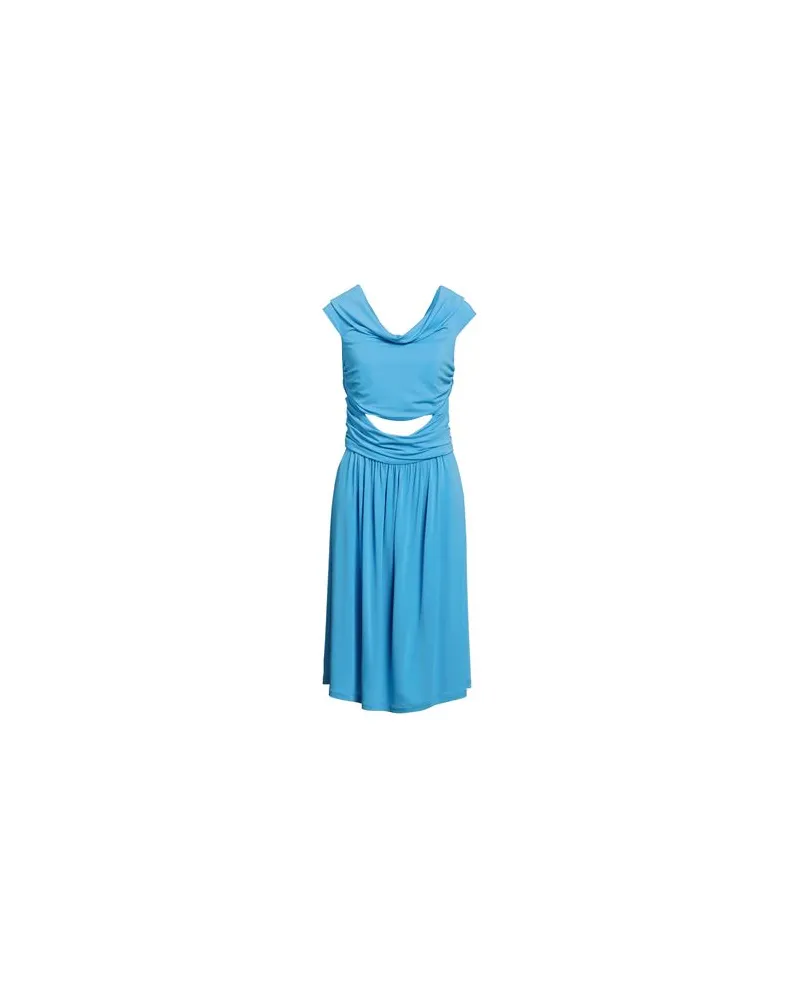 Alberta Ferretti KLEIDER - Mini-Kleiderauf YOOX.COM Azurblau
