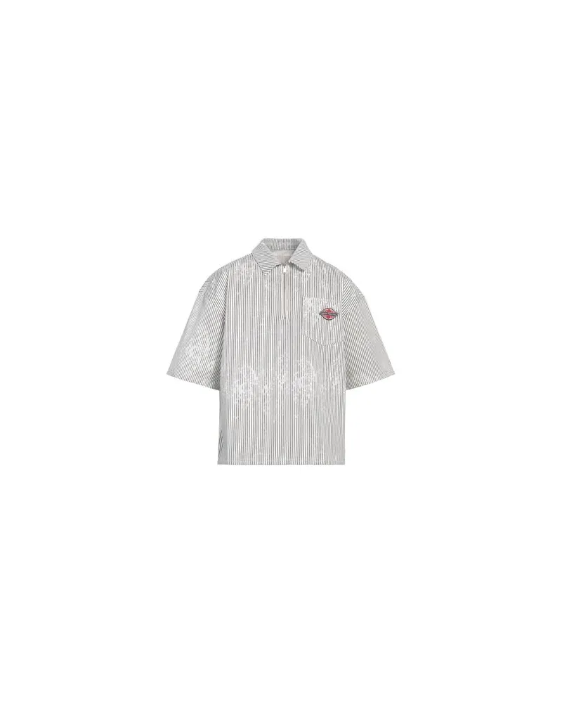 Heron Preston TOPS - Jeanshemdenauf YOOX.COM Weiß
