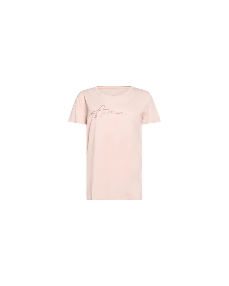 Armani Exchange TOPS - T-shirtsauf YOOX.COM Hellrosa