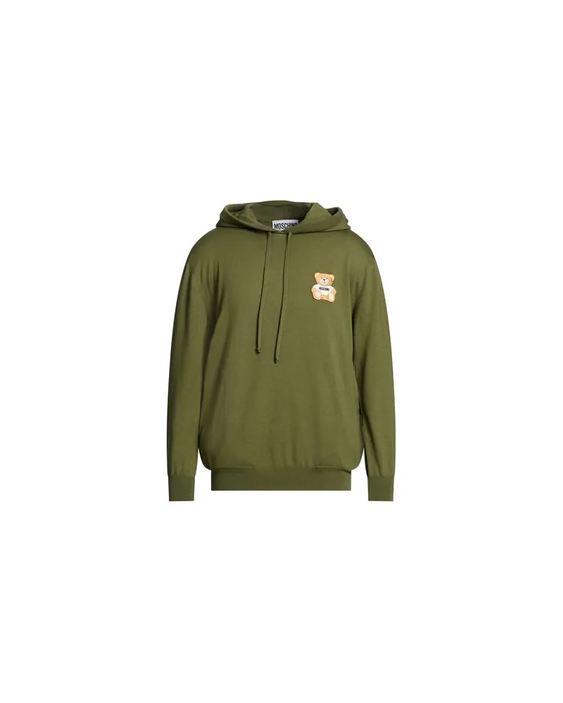 Moschino STRICKWAREN - Pulloverauf YOOX.COM Militärgrün