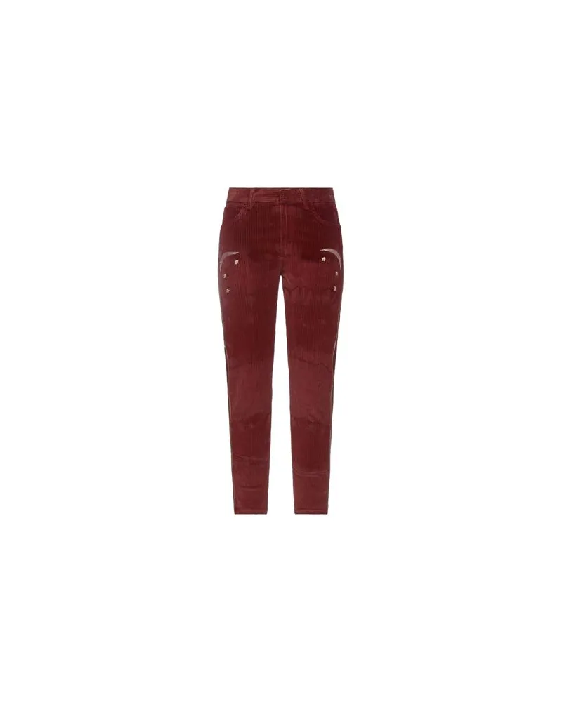 Dondup HOSEN & RÖCKE - Hosenauf YOOX.COM Rostrot