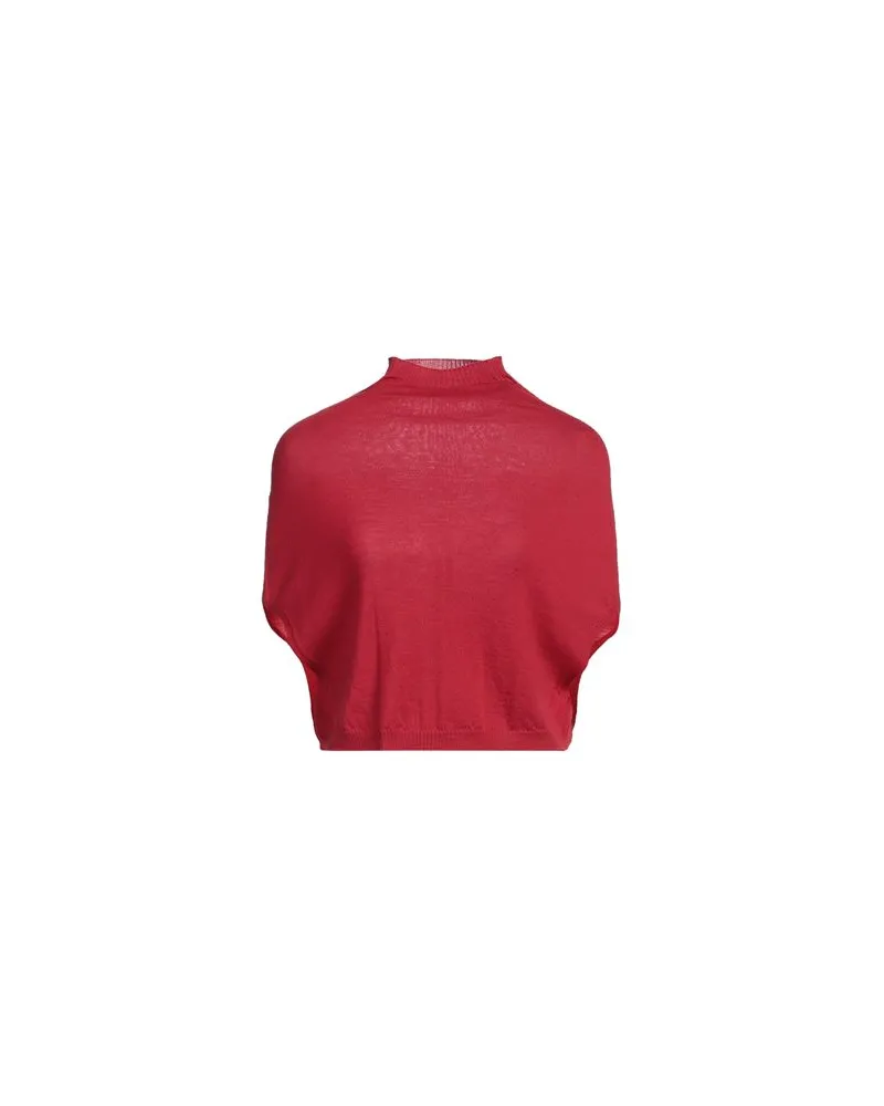 Rick Owens STRICKWAREN - Rollkragenpulloverauf YOOX.COM Rot