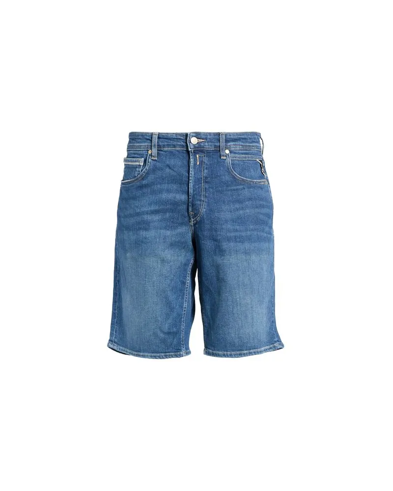 Replay HOSEN & RÖCKE - Jeansshortsauf YOOX.COM Blau