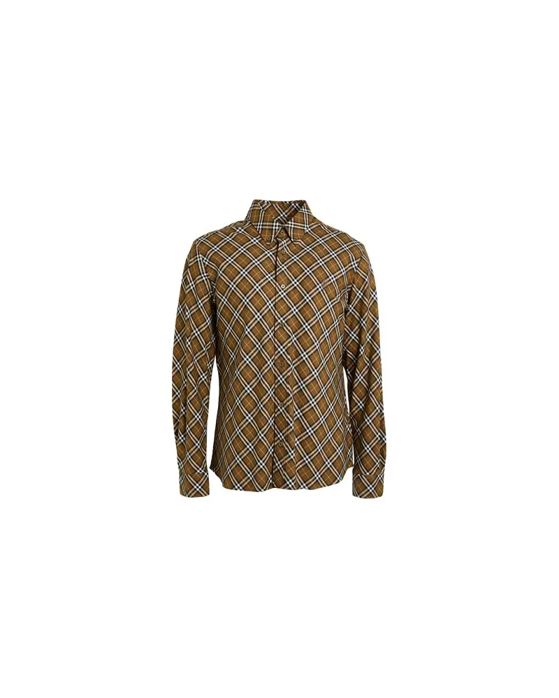 Burberry TOPS - Hemdenauf YOOX.COM Khaki
