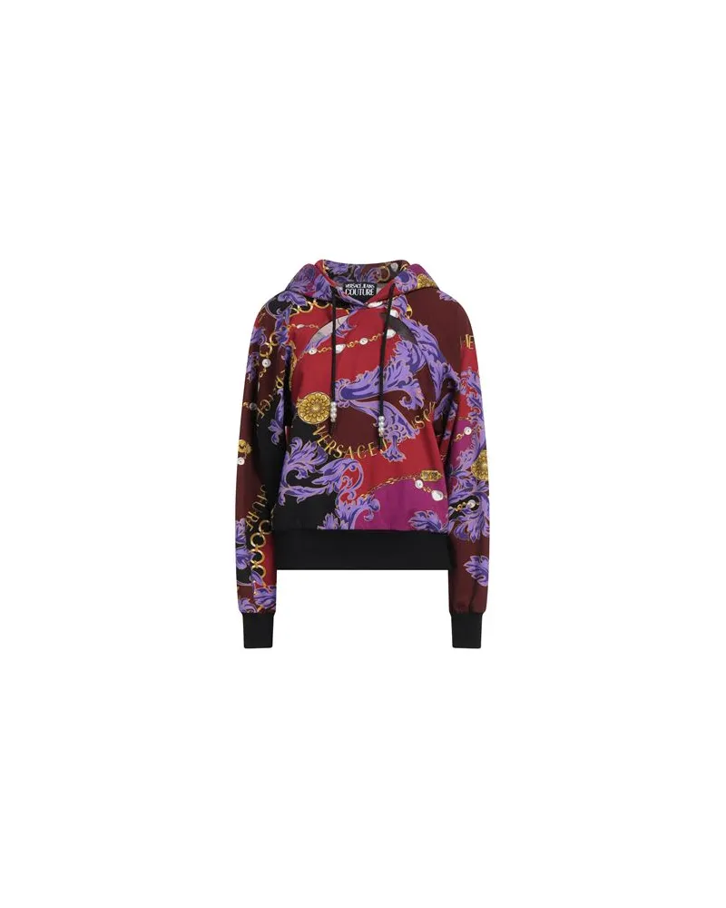 Versace Jeans TOPS - Sweatshirtsauf YOOX.COM Rot