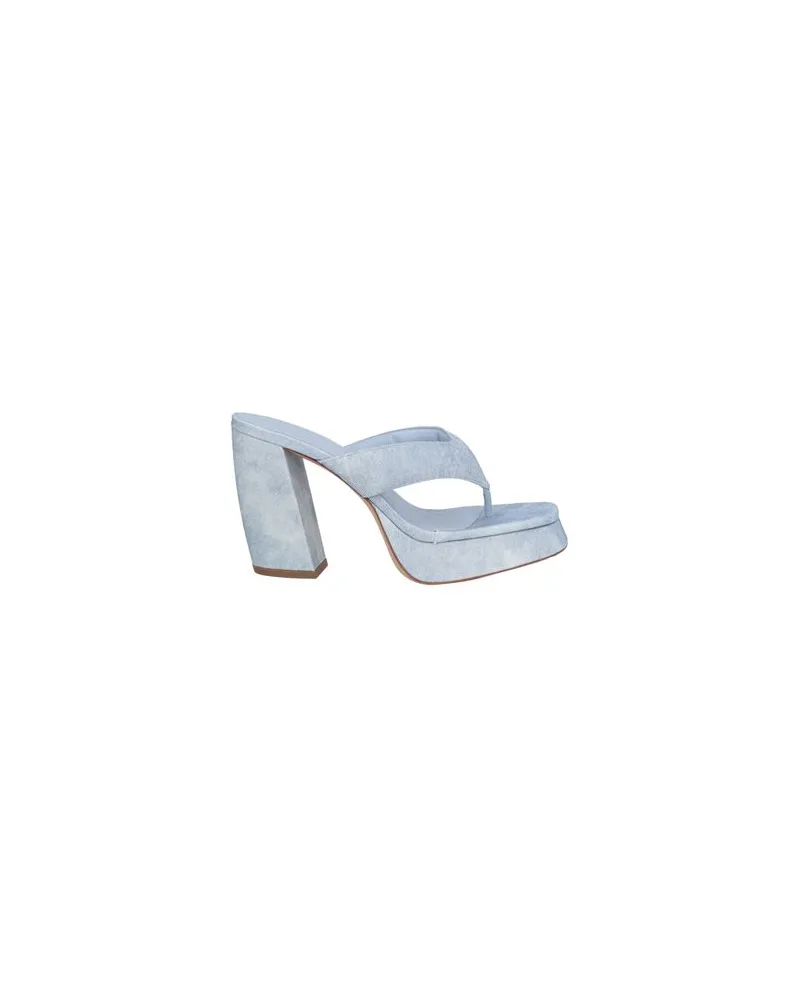 Gia Borghini SCHUHE - Zehentrennerauf YOOX.COM Himmelblau