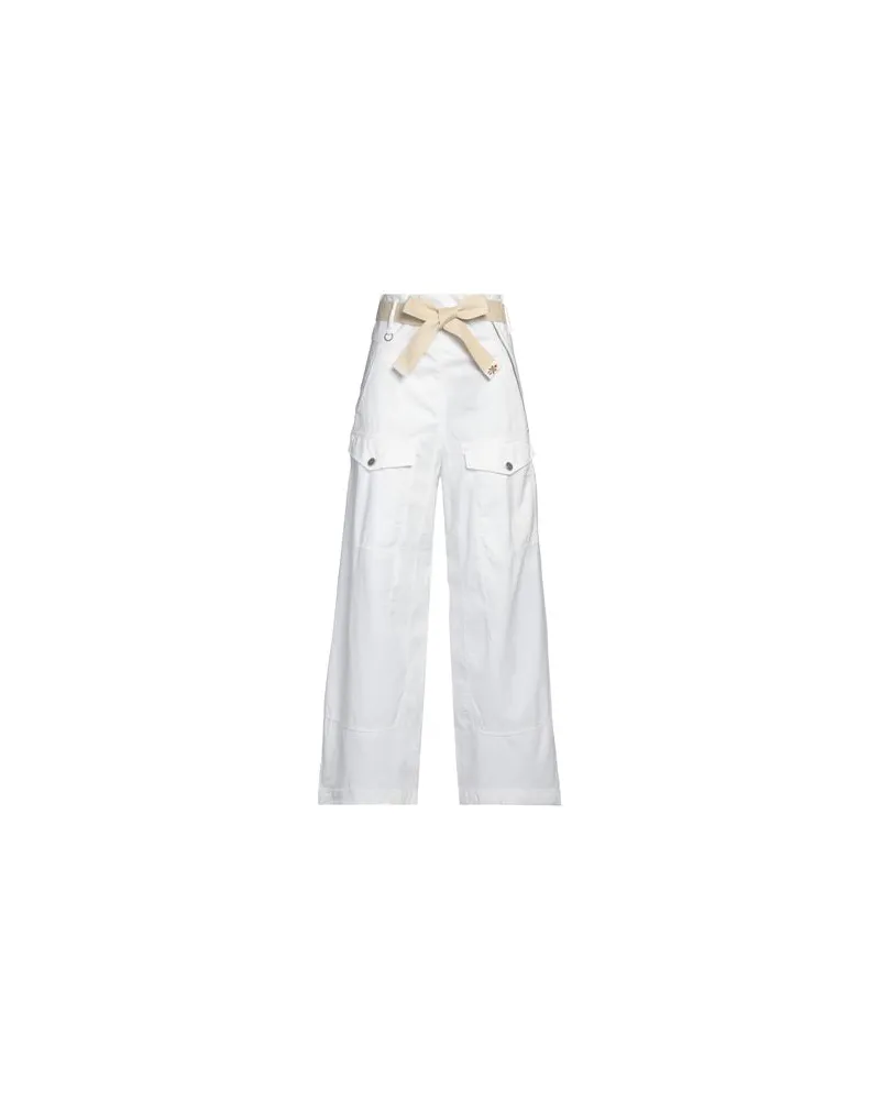 HIGH HOSEN & RÖCKE - Hosenauf YOOX.COM Weiß