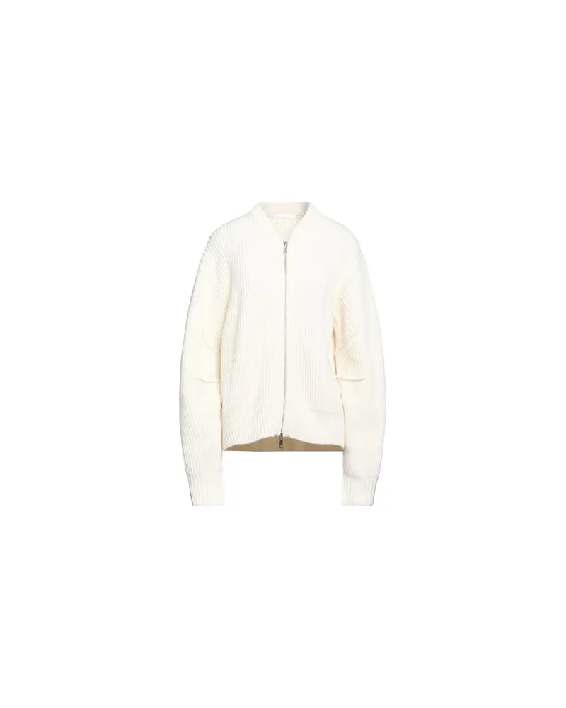 Helmut Lang STRICKWAREN - Strickjackenauf YOOX.COM Elfenbein