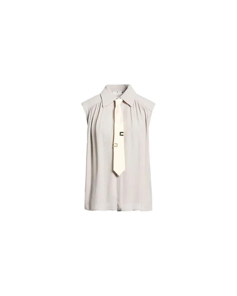 Elisabetta Franchi TOPS - Hemdenauf YOOX.COM Grau