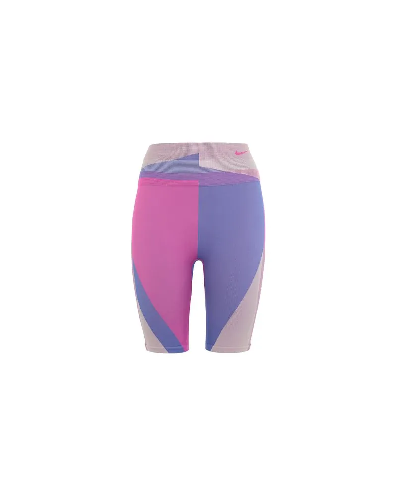 Nike ICONCLASH SEAMLESS SHORT   - HOSEN & RÖCKE - Shorts & Bermudashortsauf YOOX.COM Fuchsia