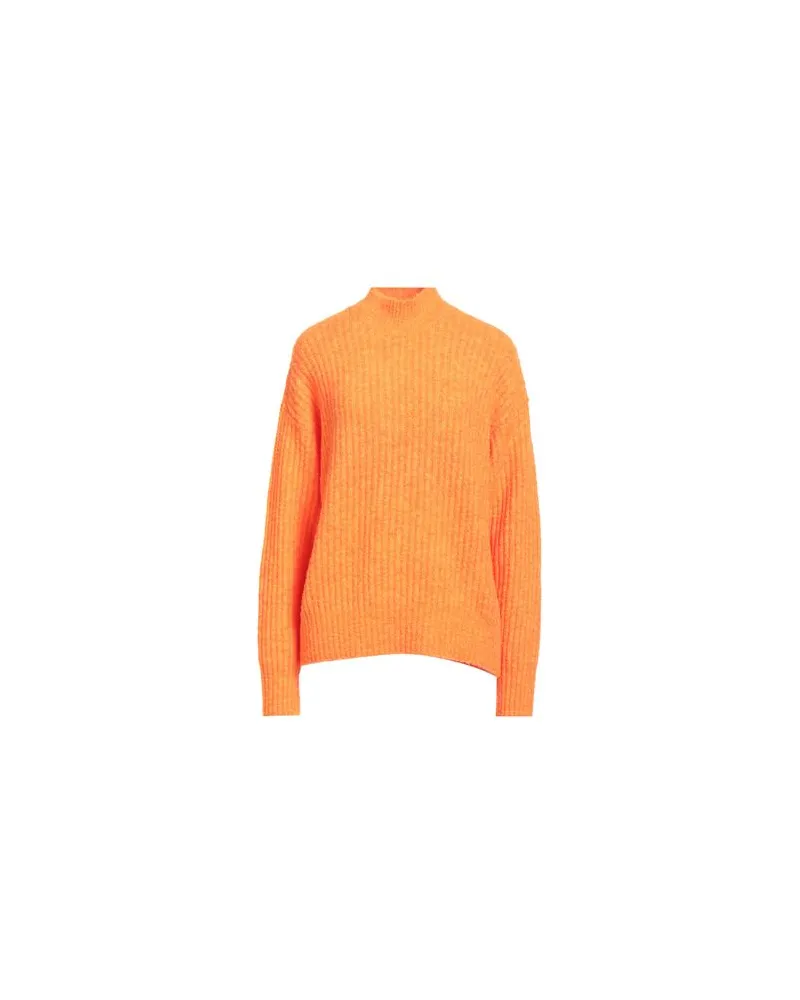 American Vintage STRICKWAREN - Rollkragenpulloverauf YOOX.COM Orange