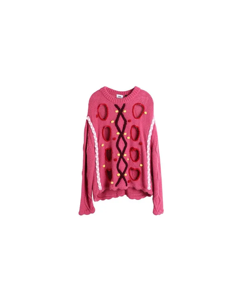 GCDS STRICKWAREN - Pulloverauf YOOX.COM Magenta
