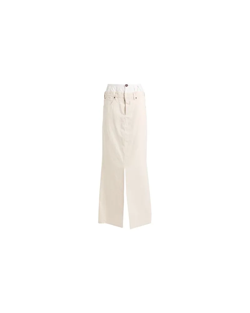 Maison Margiela HOSEN & RÖCKE - Maxi-Röckeauf YOOX.COM Beige