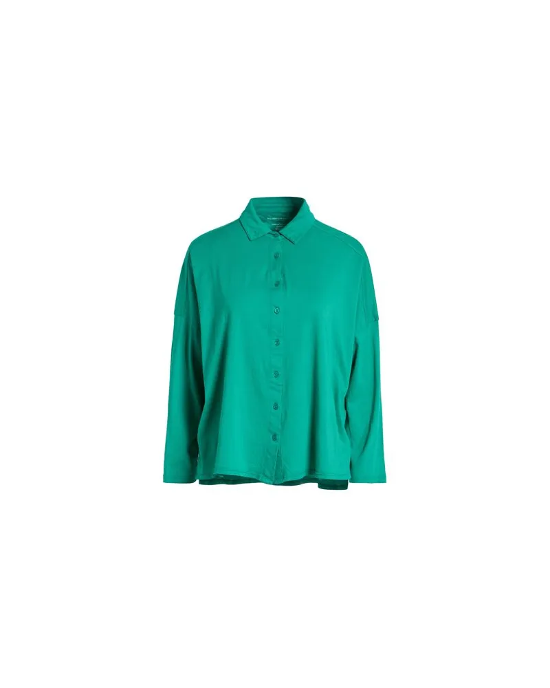 Majestic TOPS - Hemdenauf YOOX.COM Smaragdgrün