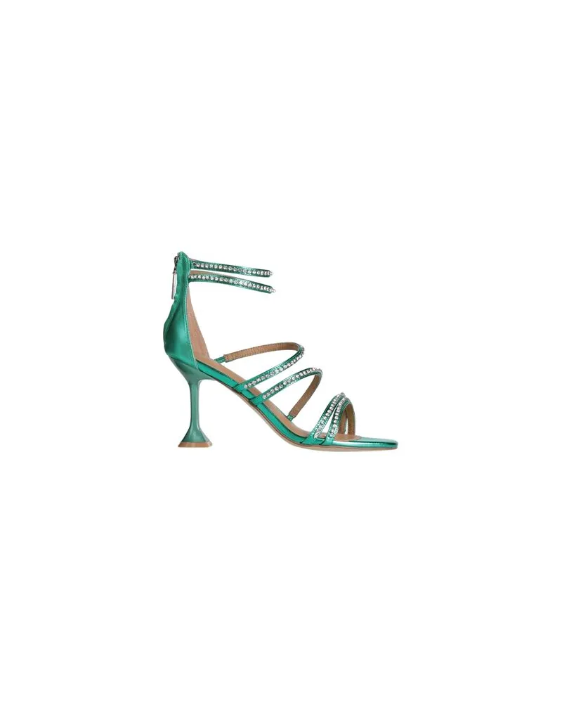 Emanuelle Vee SCHUHE - Sandalenauf YOOX.COM Smaragdgrün