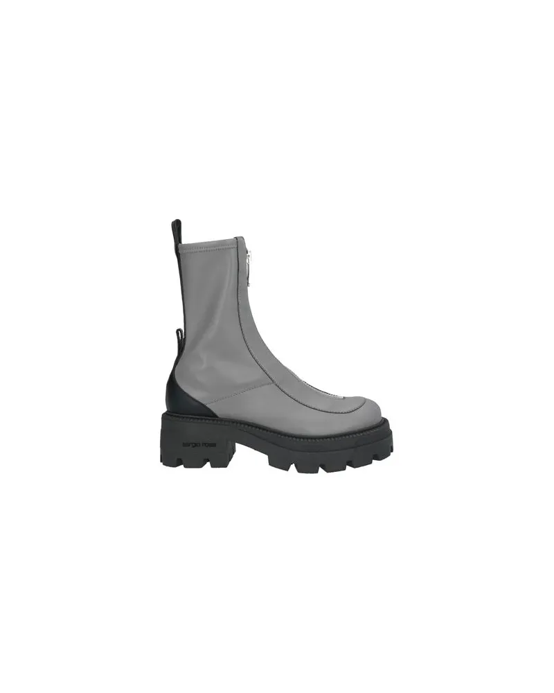 Sergio Rossi SCHUHE - Stiefelettenauf YOOX.COM Grau