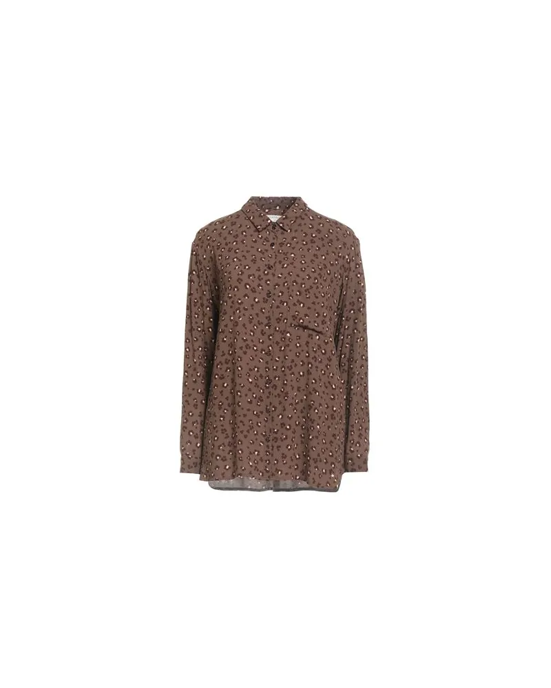 Des Petits Hauts TOPS - Hemdenauf YOOX.COM Khaki