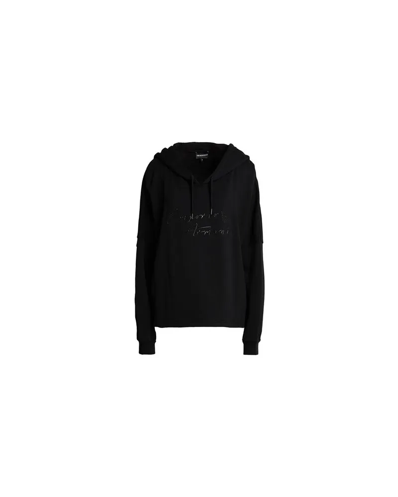 Emporio Armani TOPS - Sweatshirtsauf YOOX.COM Schwarz