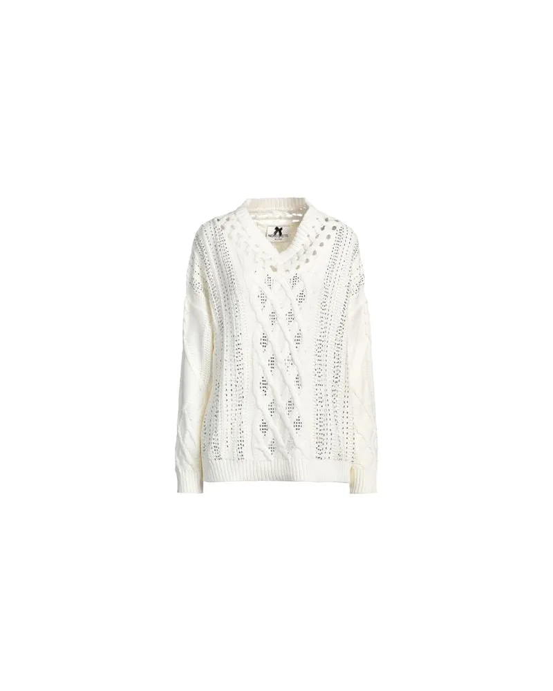 No Secrets STRICKWAREN - Pulloverauf YOOX.COM Cremeweiß