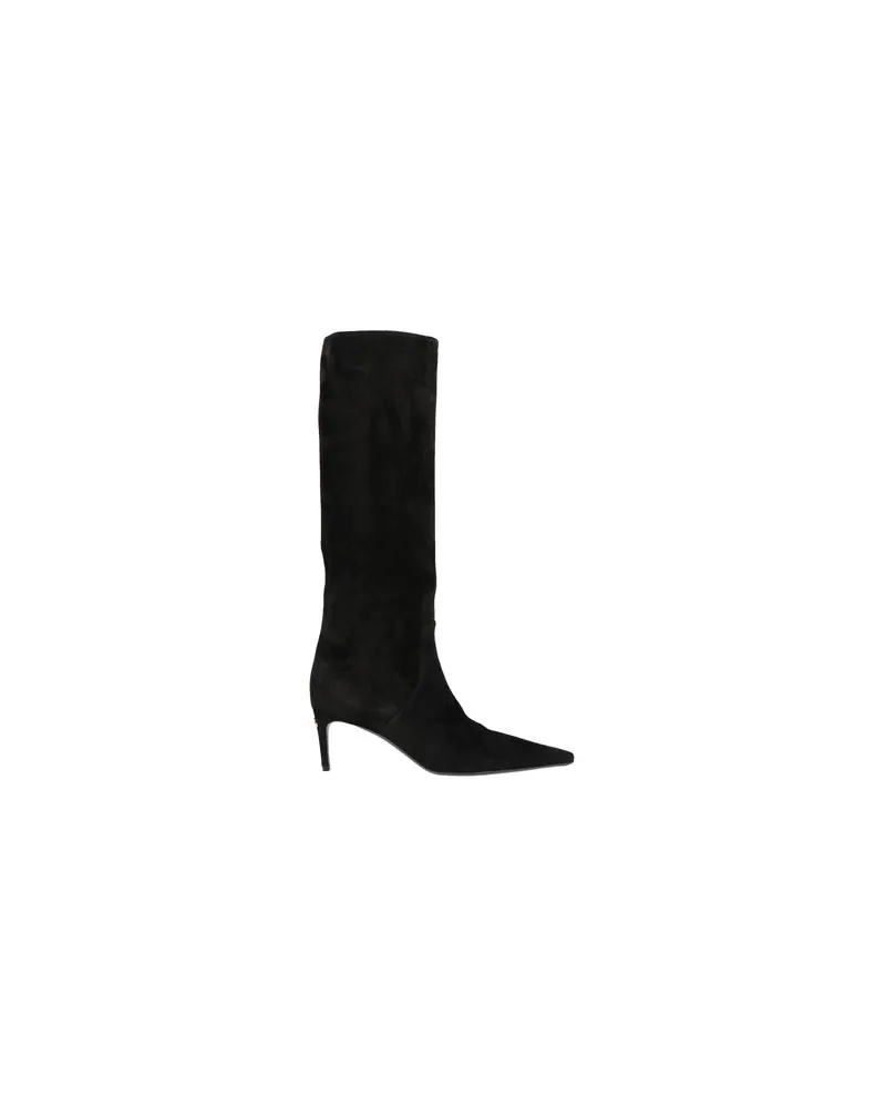 Dolce & Gabbana SCHUHE - Stiefelauf YOOX.COM Schwarz