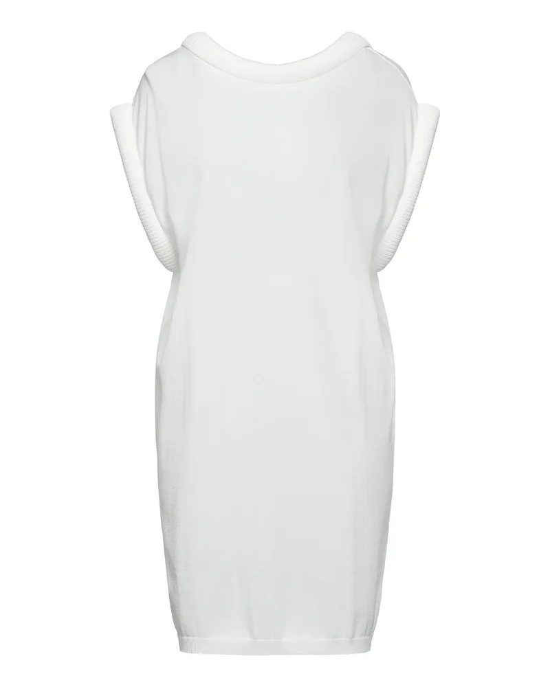 Federica Tosi Mini-Kleid Weiß
