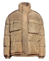 Diesel Pufferjacke & Daunenjacke Sand