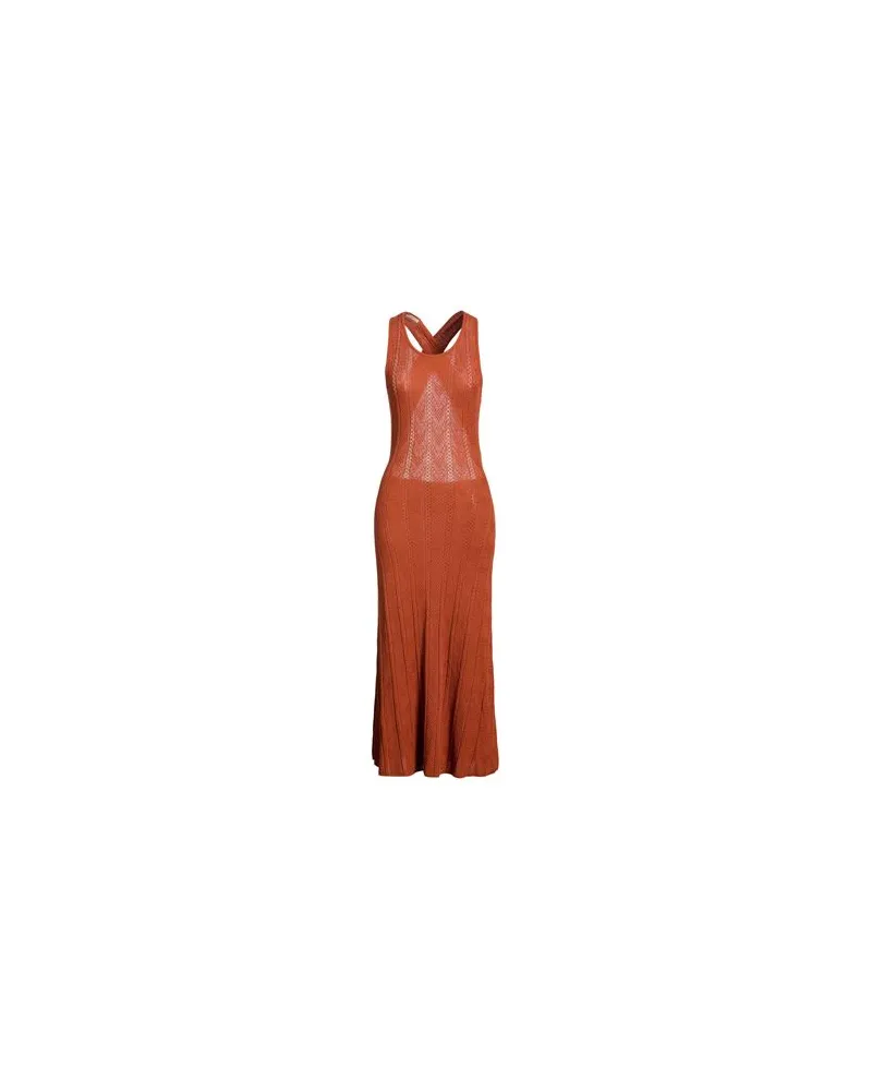 Sessùn KLEIDER - Maxi-Kleiderauf YOOX.COM Braun