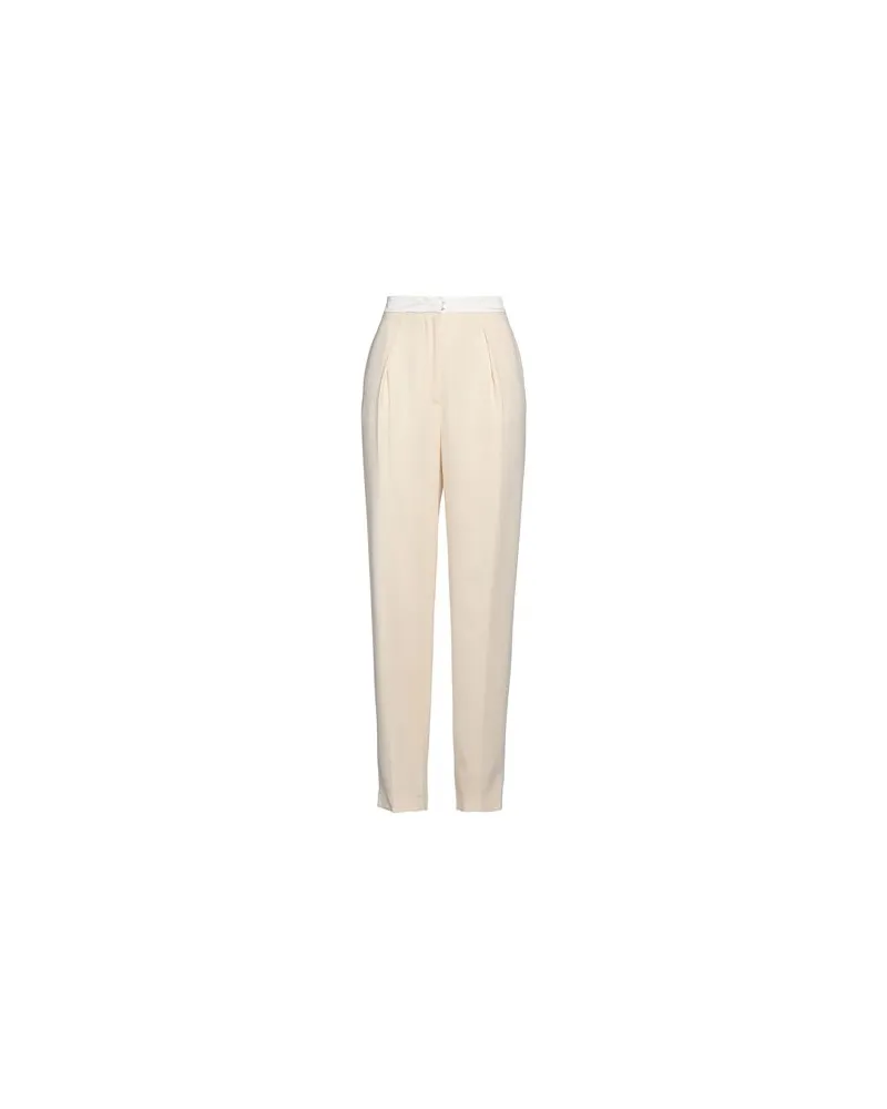forte_forte HOSEN & RÖCKE - Hosenauf YOOX.COM Cremeweiß