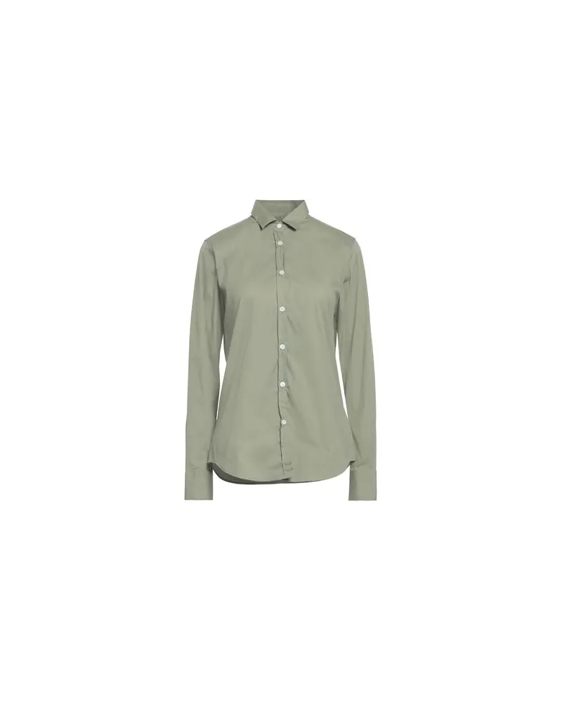 Aglini TOPS - Hemdenauf YOOX.COM Salbeigrün