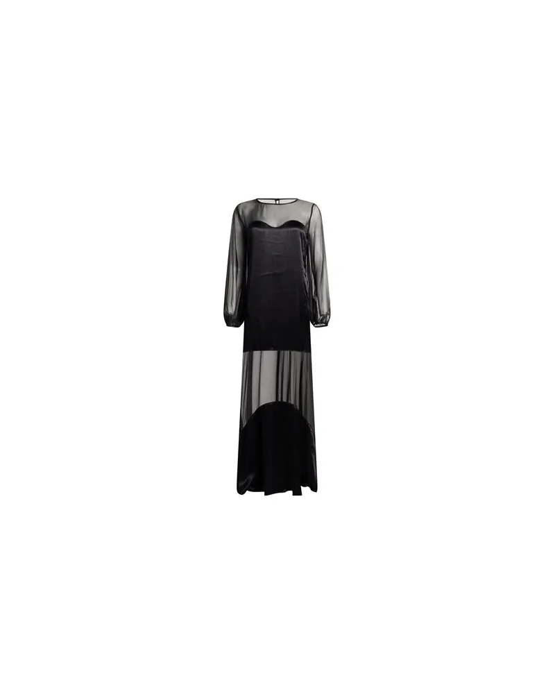 Jijil KLEIDER - Maxi-Kleiderauf YOOX.COM Schwarz