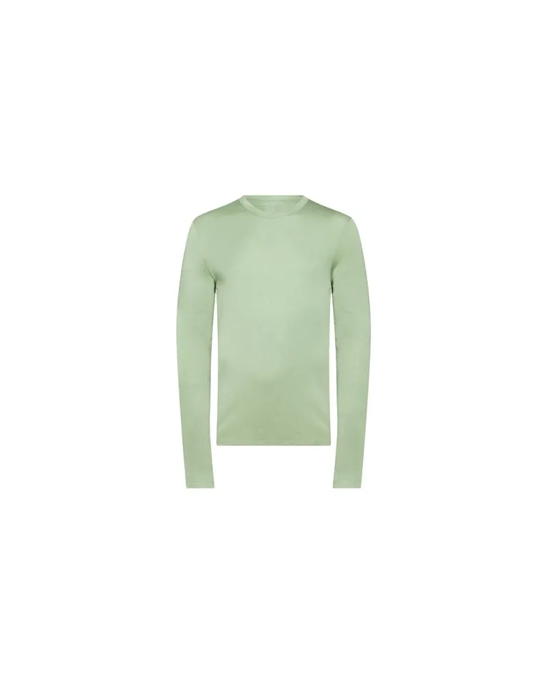 Majestic TOPS - T-shirtsauf YOOX.COM Salbeigrün
