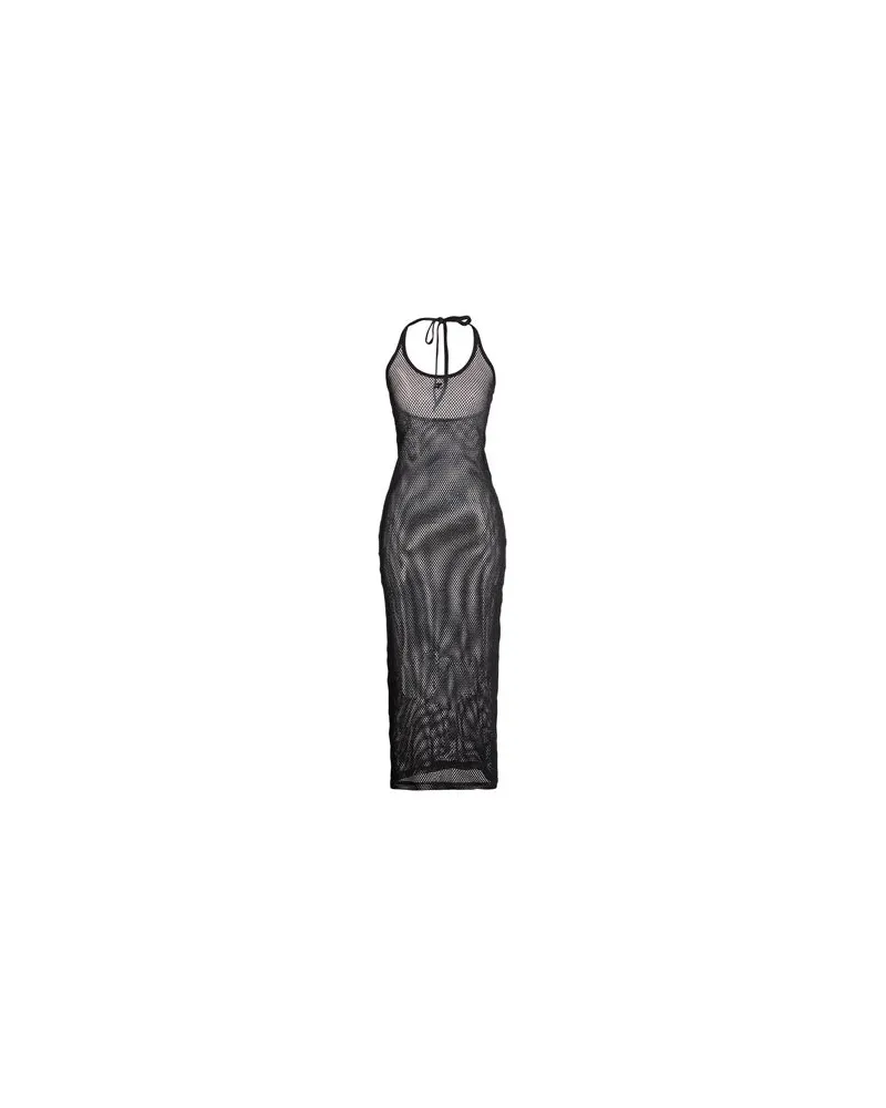 Courrèges KLEIDER - Maxi-Kleiderauf YOOX.COM Schwarz