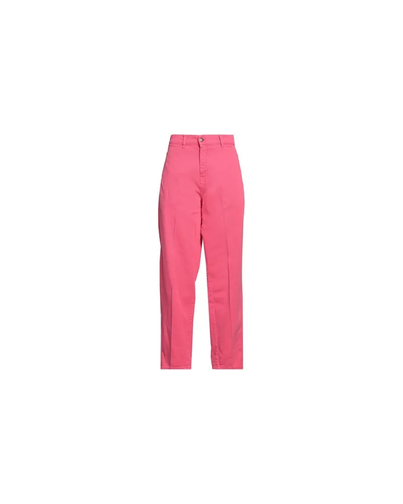 SOLOTRE HOSEN & RÖCKE - Jeanshosenauf YOOX.COM Fuchsia