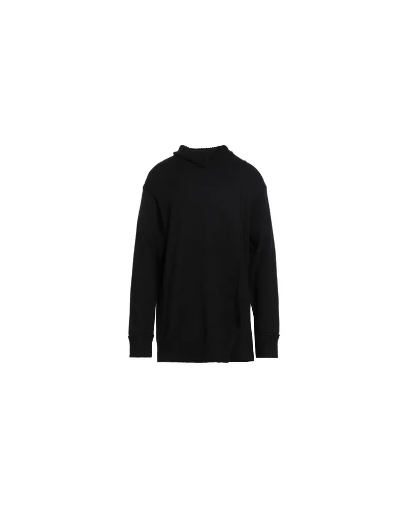 Yohji Yamamoto STRICKWAREN - Rollkragenpulloverauf YOOX.COM Schwarz