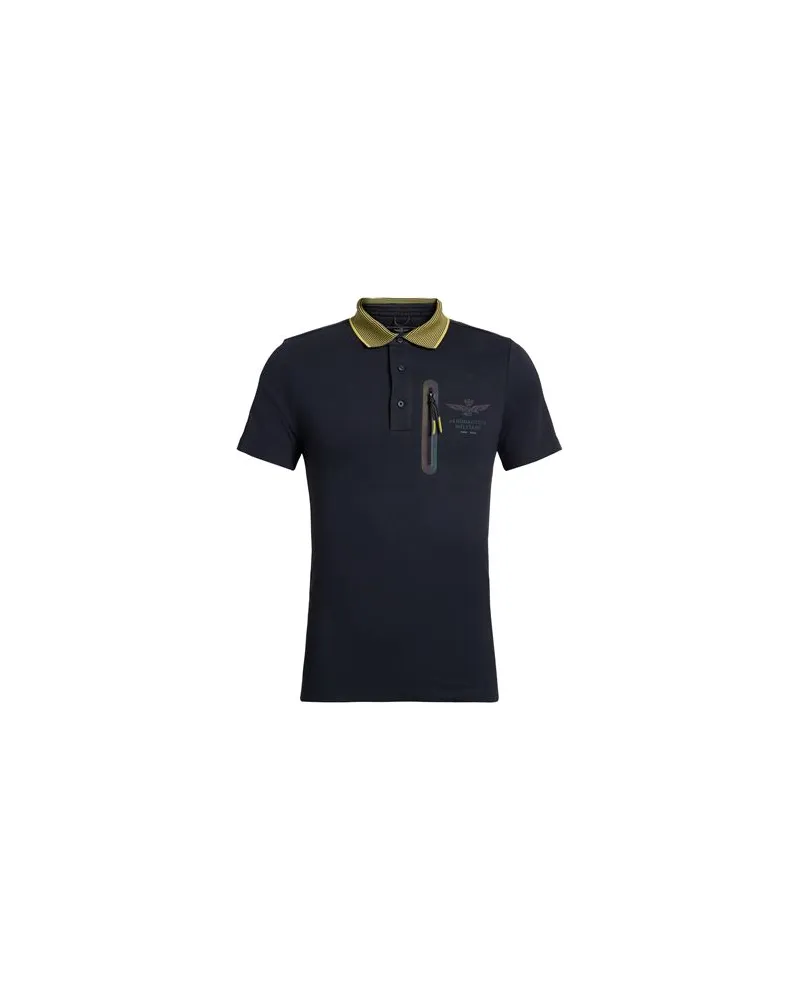Aeronautica Militare TOPS - Poloshirtsauf YOOX.COM Marineblau