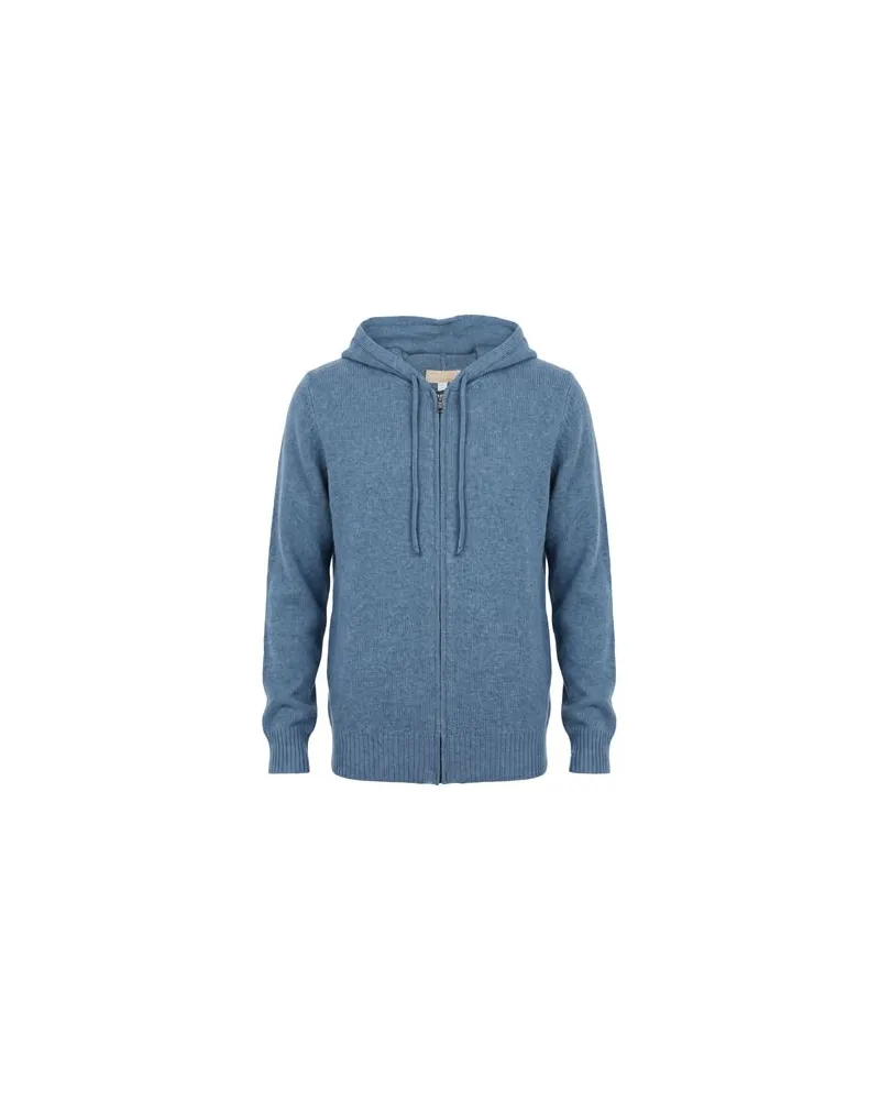 120% Lino STRICKWAREN - Strickjackenauf YOOX.COM Hellblau