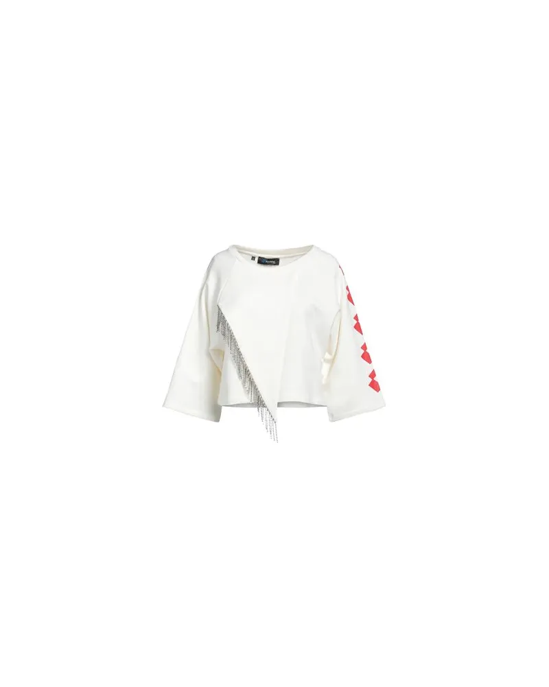 Lotto Leggenda TOPS - Sweatshirtsauf YOOX.COM Elfenbein