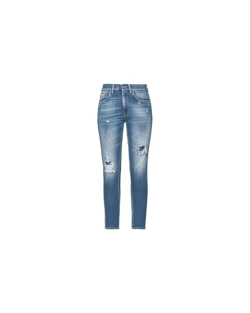Dondup HOSEN & RÖCKE - Jeanshosenauf YOOX.COM Blau
