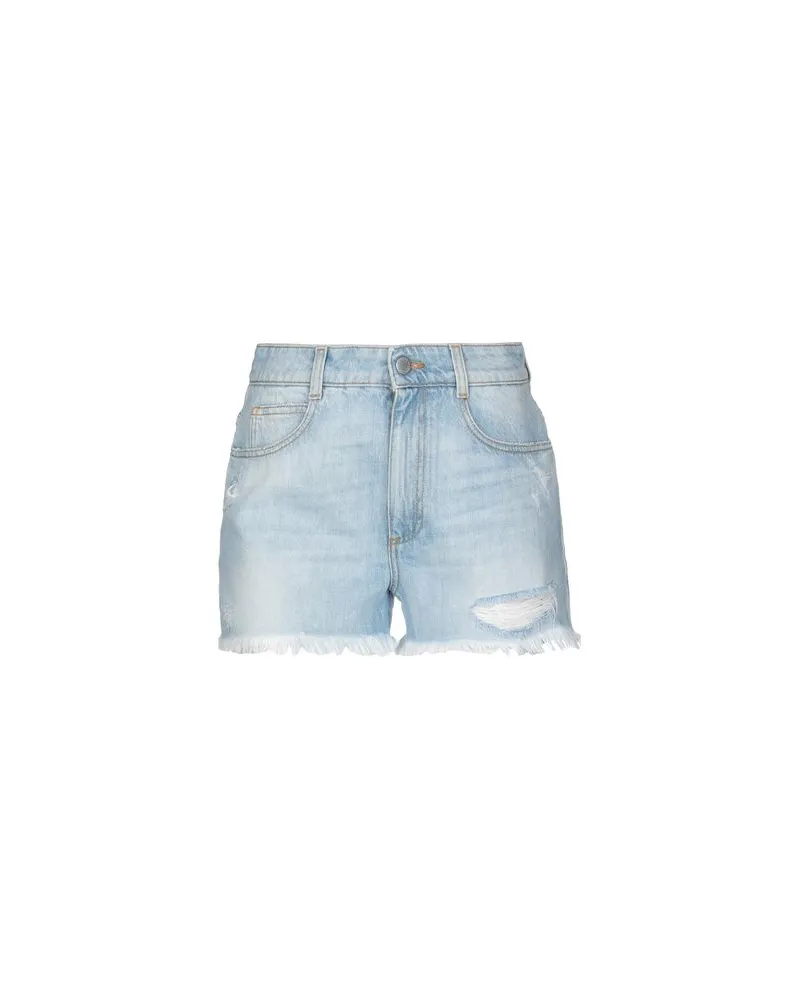 Stella McCartney HOSEN & RÖCKE - Jeansshortsauf YOOX.COM Blau