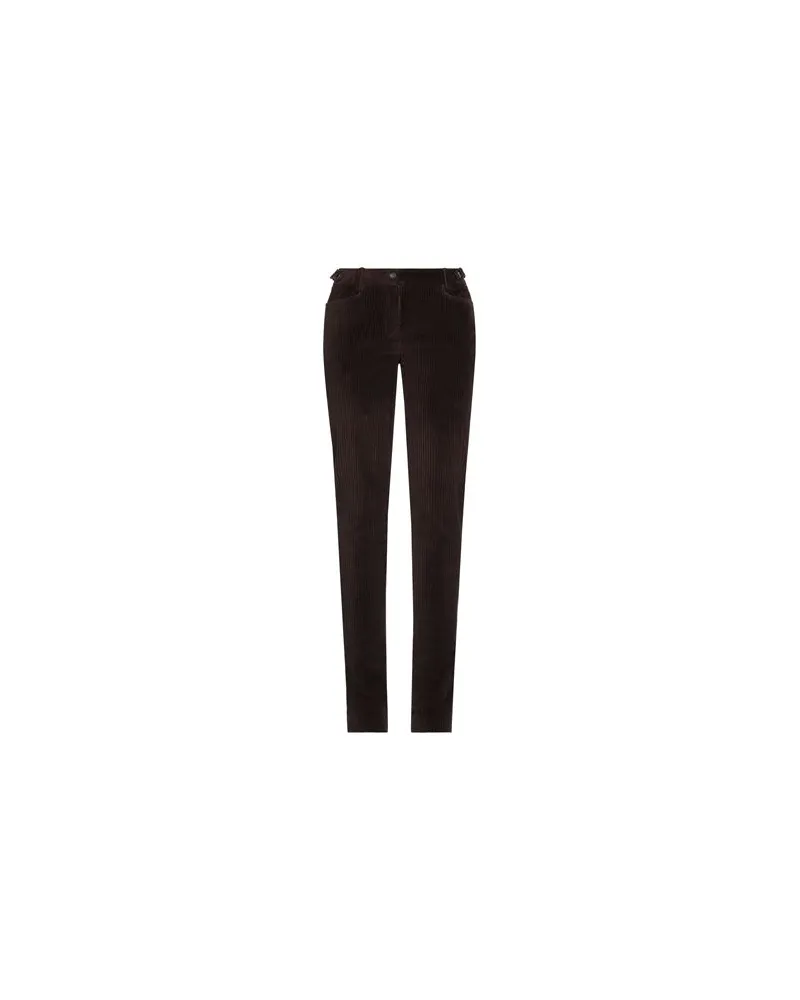Dolce & Gabbana HOSEN & RÖCKE - Hosenauf YOOX.COM Dunkelbraun