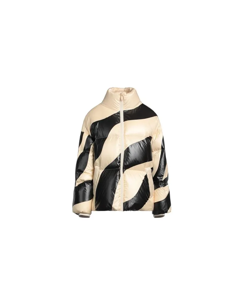 Just Cavalli JACKEN & MÄNTEL - Pufferjacken & Daunenjackenauf YOOX.COM Cremeweiß