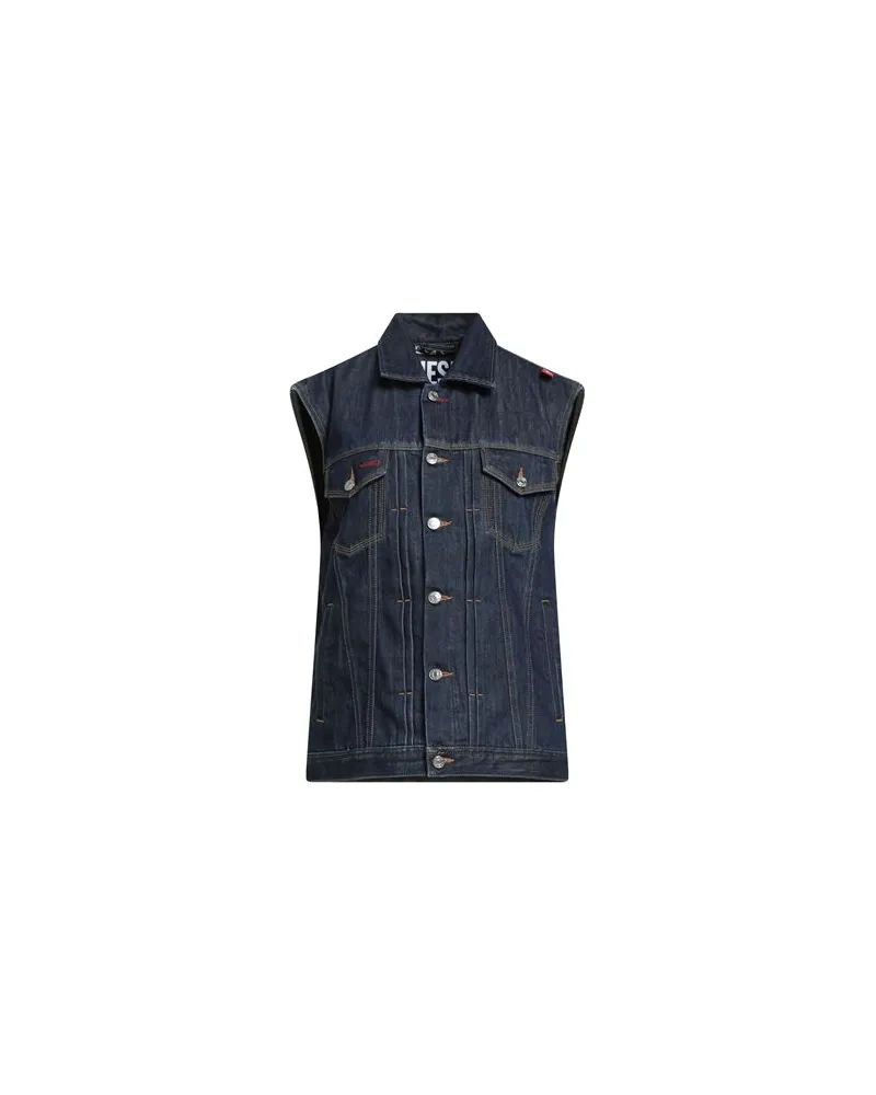 Diesel JACKEN & MÄNTEL - Jeansjacken/Mäntelauf YOOX.COM Blau