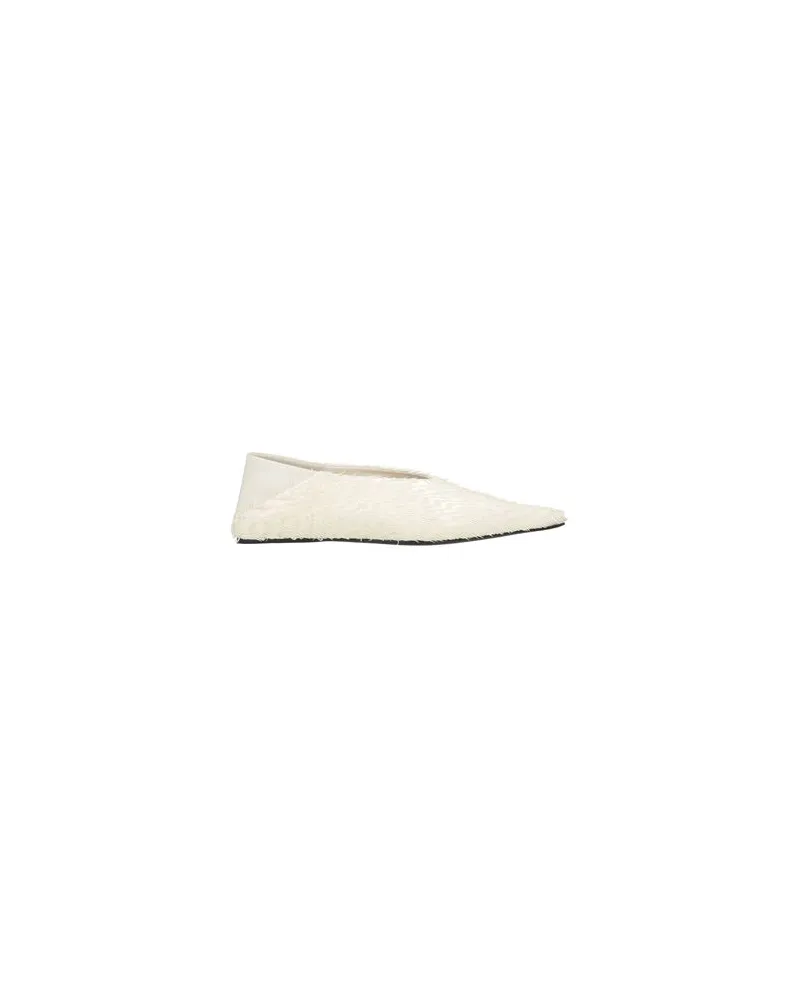 Jil Sander SCHUHE - Ballerinasauf YOOX.COM Cremeweiß