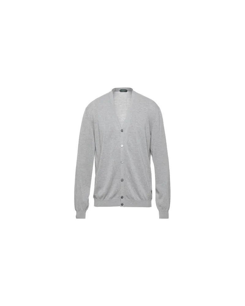 Zanone STRICKWAREN - Strickjackenauf YOOX.COM Grau