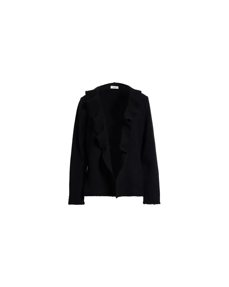 BASE Milano STRICKWAREN - Strickjackenauf YOOX.COM Schwarz