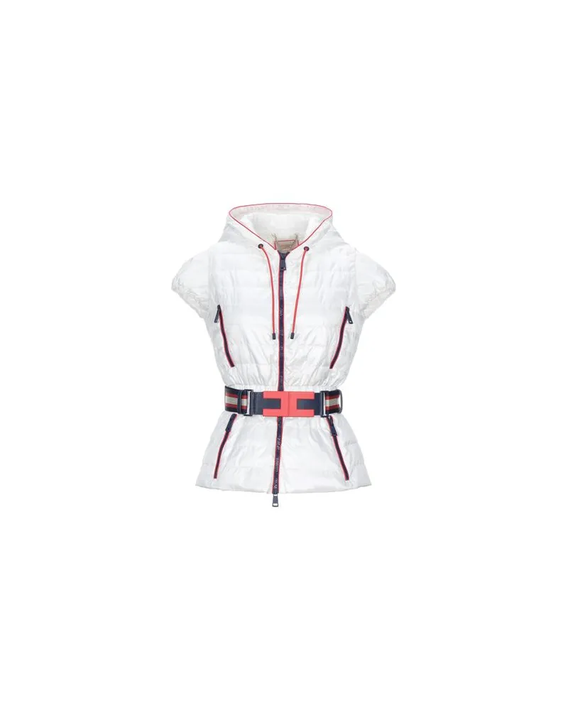 Elisabetta Franchi JACKEN & MÄNTEL - Pufferjacken & Daunenjackenauf YOOX.COM Weiß